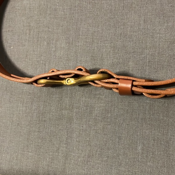 Country Club Prep Longshanks Brown Belt, Size 34 - Picture 9 of 12